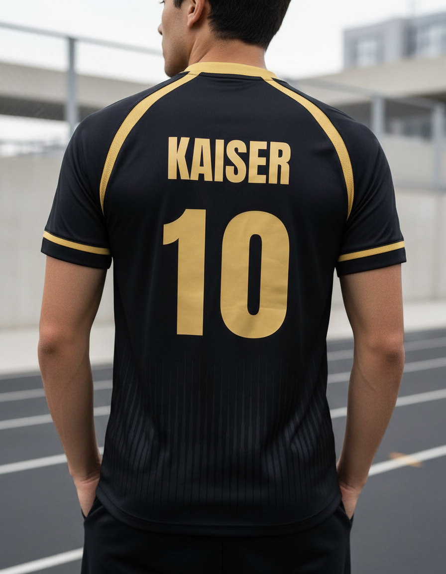 Photo lifestyle arrière du jersey Kaiser 10